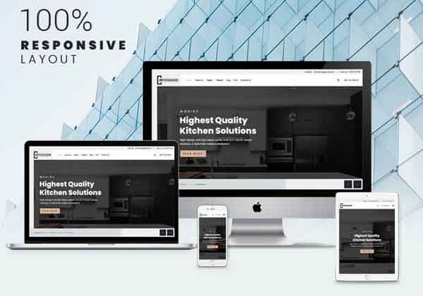 100% Responsive Template